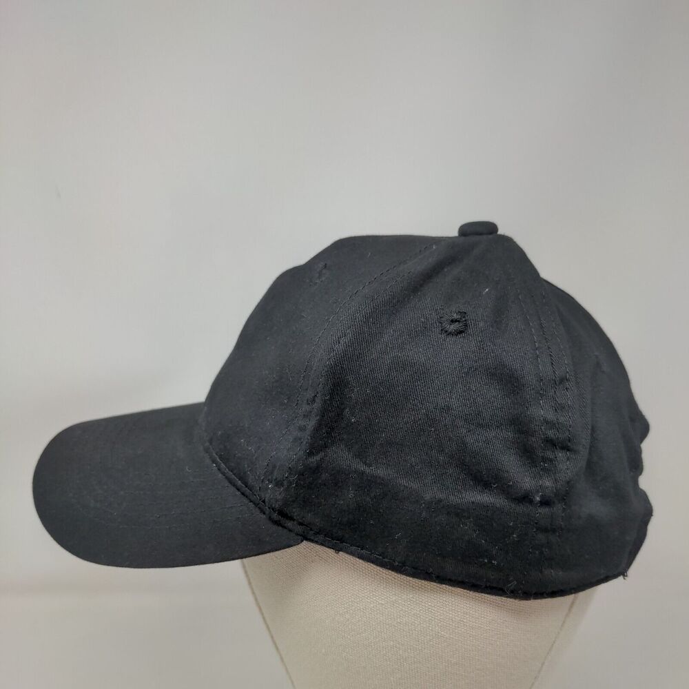 George Strapback Hat Solid Black One Size Adjusta… - image 3